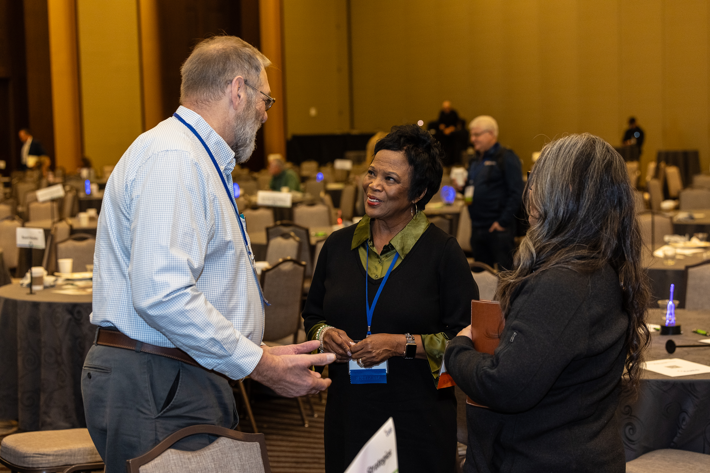 Attendees meeting and greeting at Directors Conference 2025