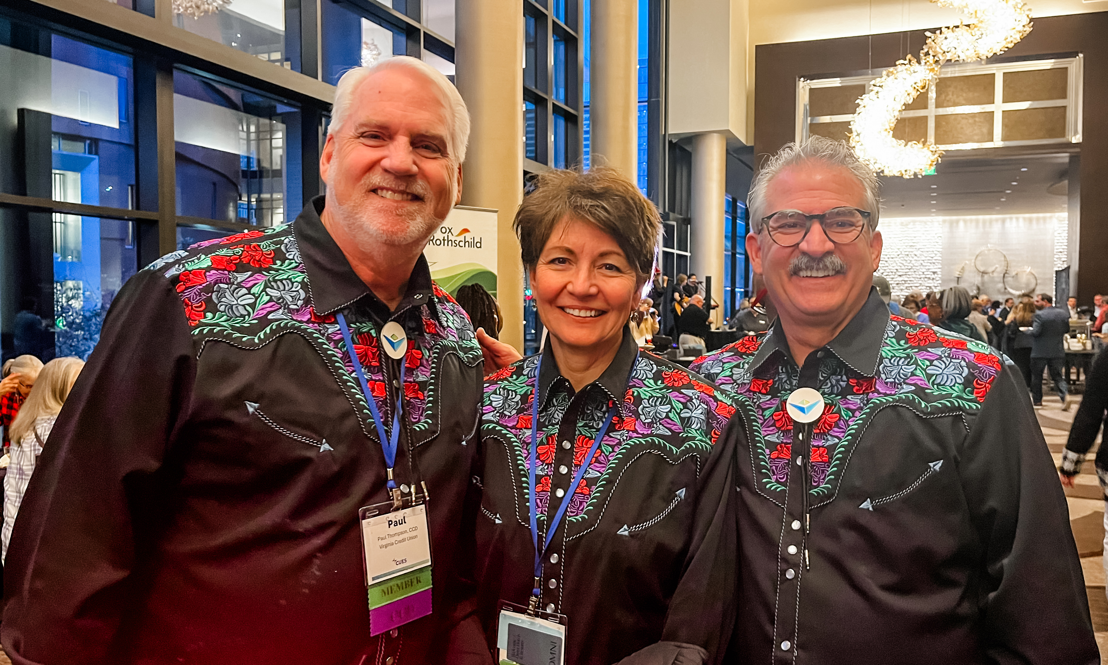 Attendees in Western wear at Directors Conference 2025